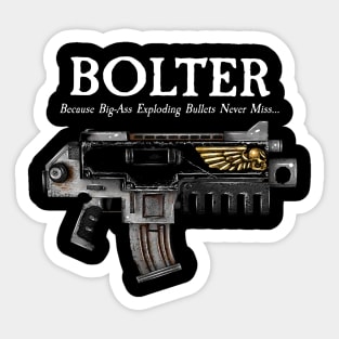 Bolter Sticker